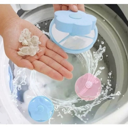 Saco de filtro flutuante para máquina de lavar roupa
